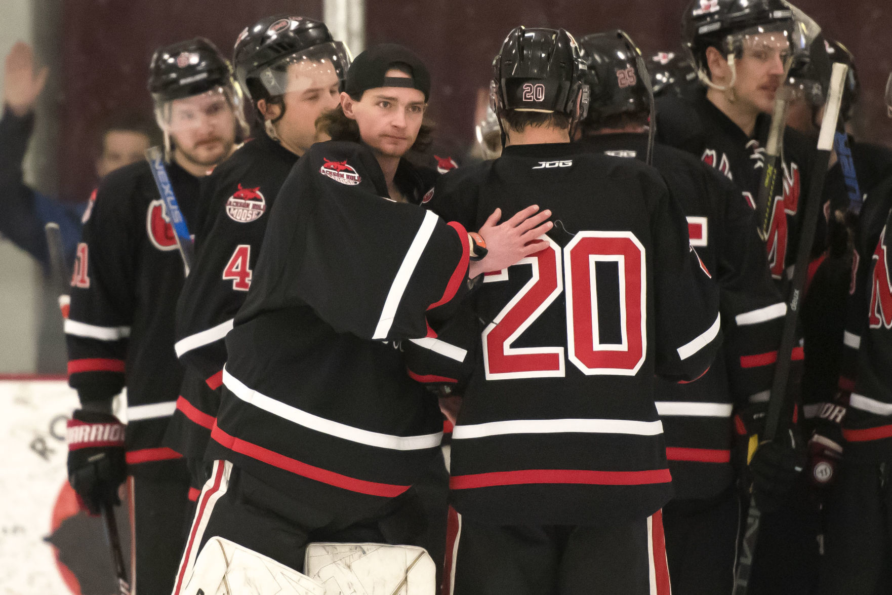 Moose hockey playoffs